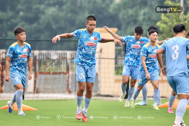 Trần Thành Trung có thể được triệu tập lên U22 Việt Nam dự SEA Games 33. Ảnh: VFF