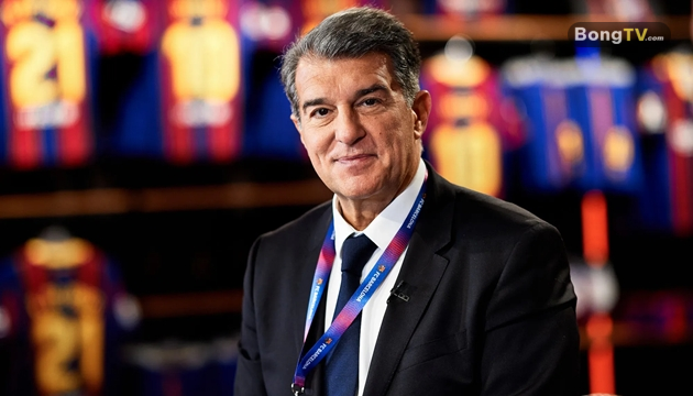 Joan Laporta đầy tự tin khi Barcelona trở lại Camp Nou.