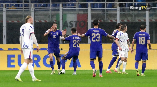 Italia thuộc hạt giống số 1 tại vòng play-off châu Âu