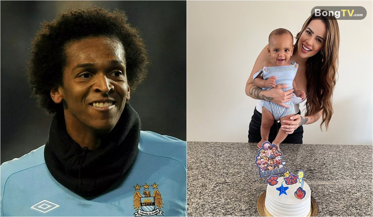 Cựu sao Manchester City, Jo, bị bắt vì nợ tiền cấp dưỡng cho con trai Joao Gabriel.