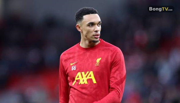 Alexander-Arnold trong màu áo Liverpool.