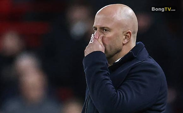 Tương lai của Arne Slot đang bị đe dọa tại Liverpool.