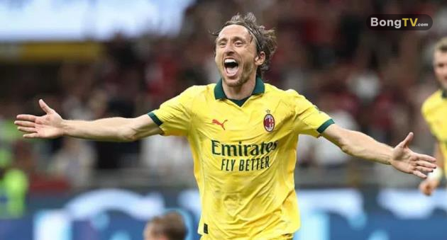 Modric sắp bước vào trận derby Milan đầu tiên.