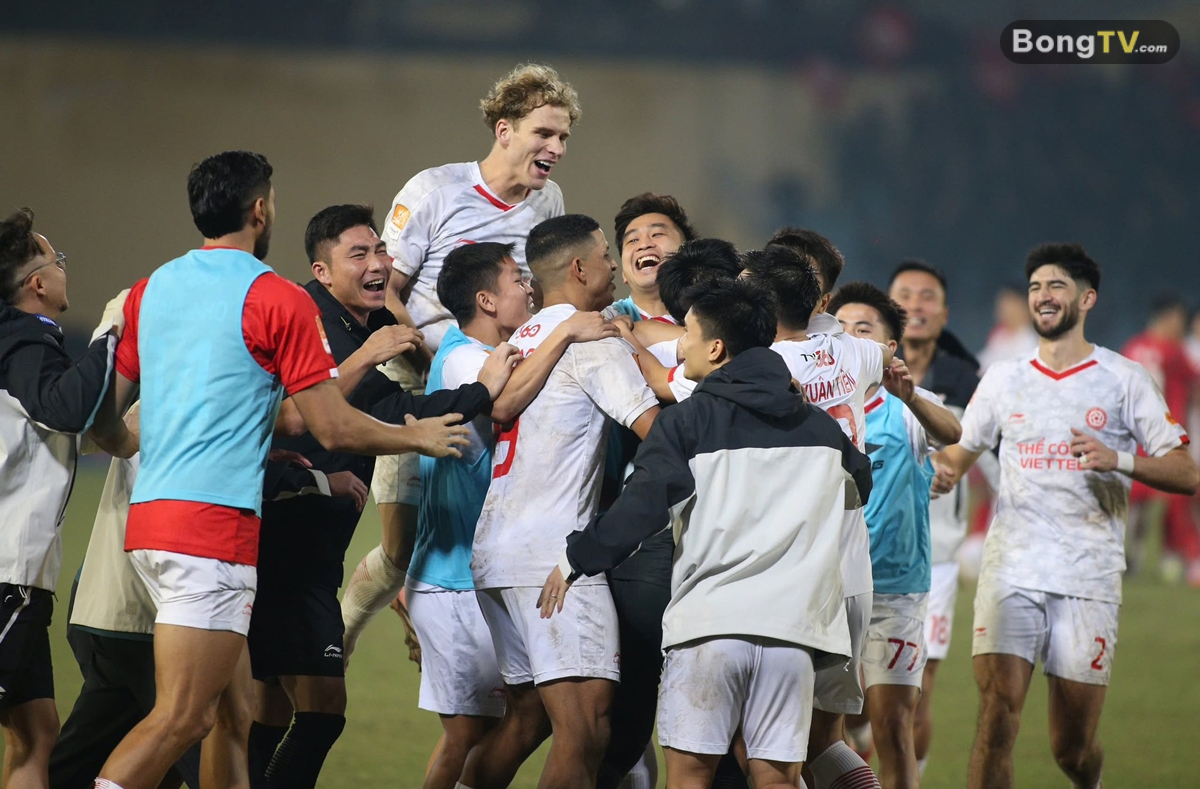 Thể Công Viettel vượt qua Công An Hà Nội ở vòng 1/8 Cúp Quốc gia 2025/26. Ảnh: Thể Công Viettel FC.