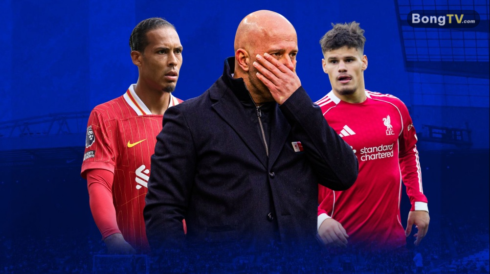 Liverpool đã rơi xuống nửa dưới BXH.