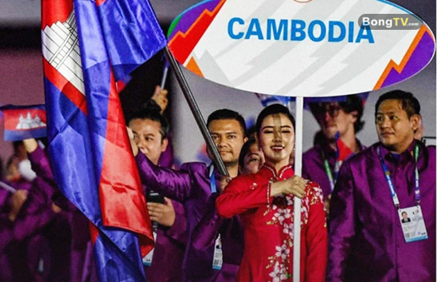 Đoàn thể thao Campuchia đã bất ngờ rút khỏi SEA Games 33. Ảnh: VTC News