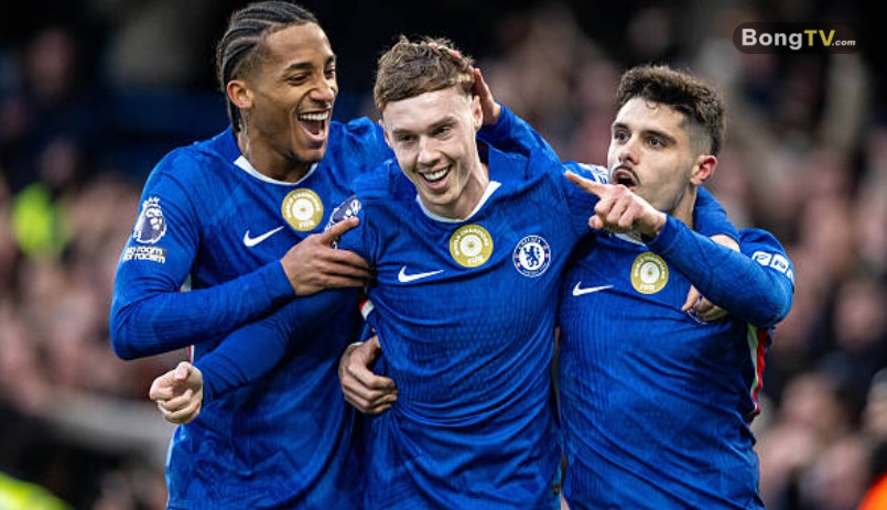 Palmer mở điểm cho Chelsea.