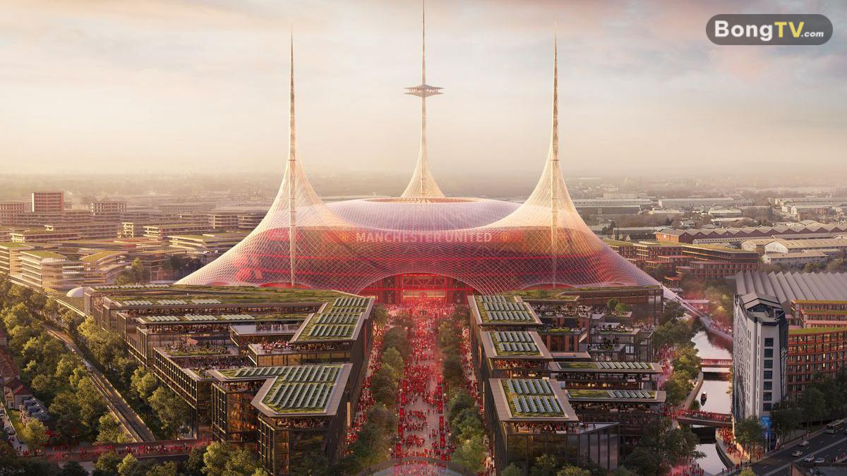 Man Utd gây chú ý với bản thiết kế sân vận động mới hoành tráng