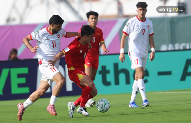 U23 Việt Nam ghi dấu ấn trong trận ra quân VCK U23 châu Á gặp Jordan. Ảnh: AFC