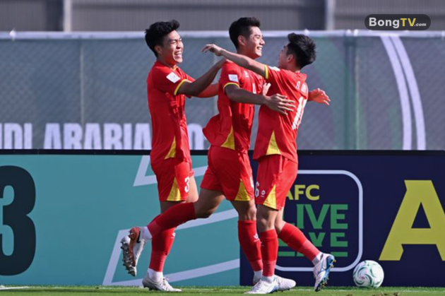 U23 Việt Nam thắng trận khi bảo toàn thành công tỷ số trong hiệp hai. Ảnh: AFC