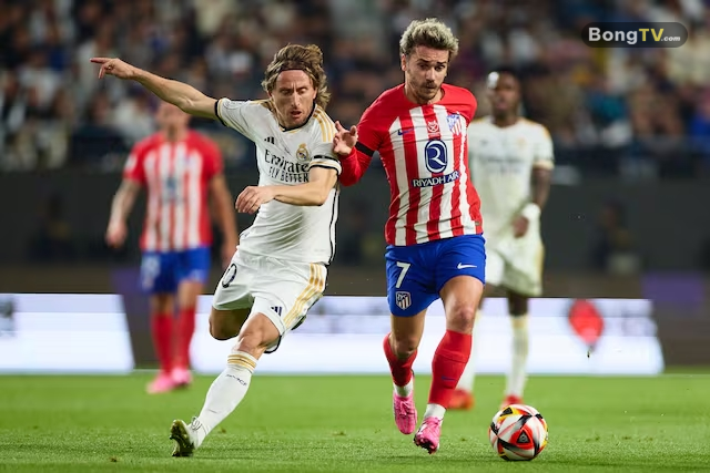 Các trận derby Madrid luôn diễn ra căng thẳng.