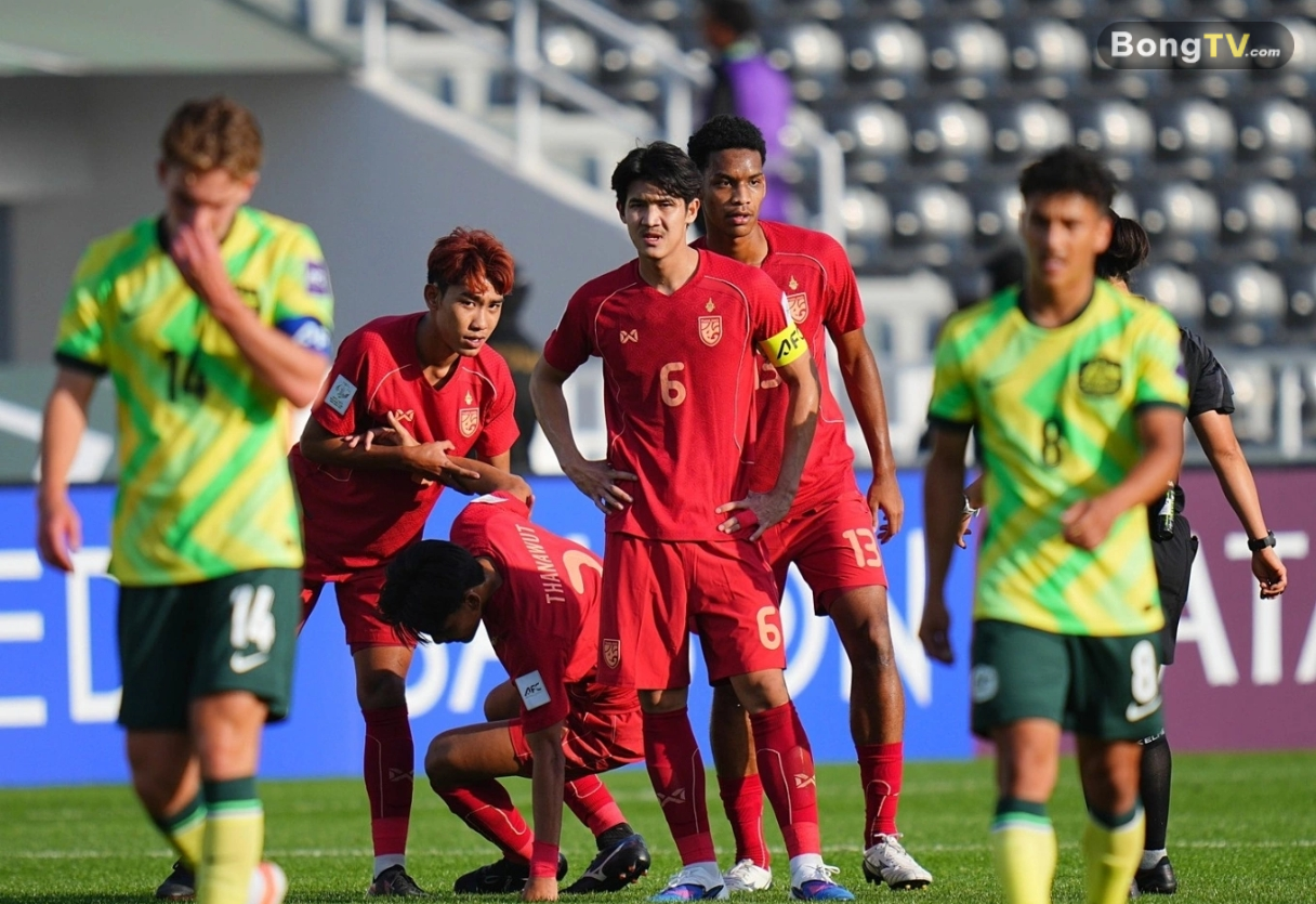 U23 Thái Lan thua ngược đầy tiếc nuối.