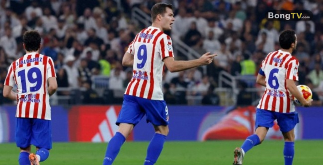 Sorloth lập công cho Atletico.