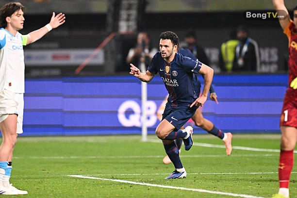 Goncalo Ramos tỏa sáng trong trận tranh Siêu Cúp Pháp giữa PSG với Marseille.